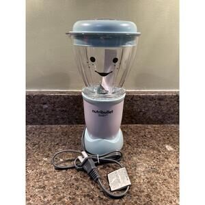 NutriBullet Baby Food Blender Model NBY-10100 Blue & White Blender Only NEW!